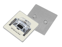 Lotus Seven 1957-60 Square Fridge Magnet